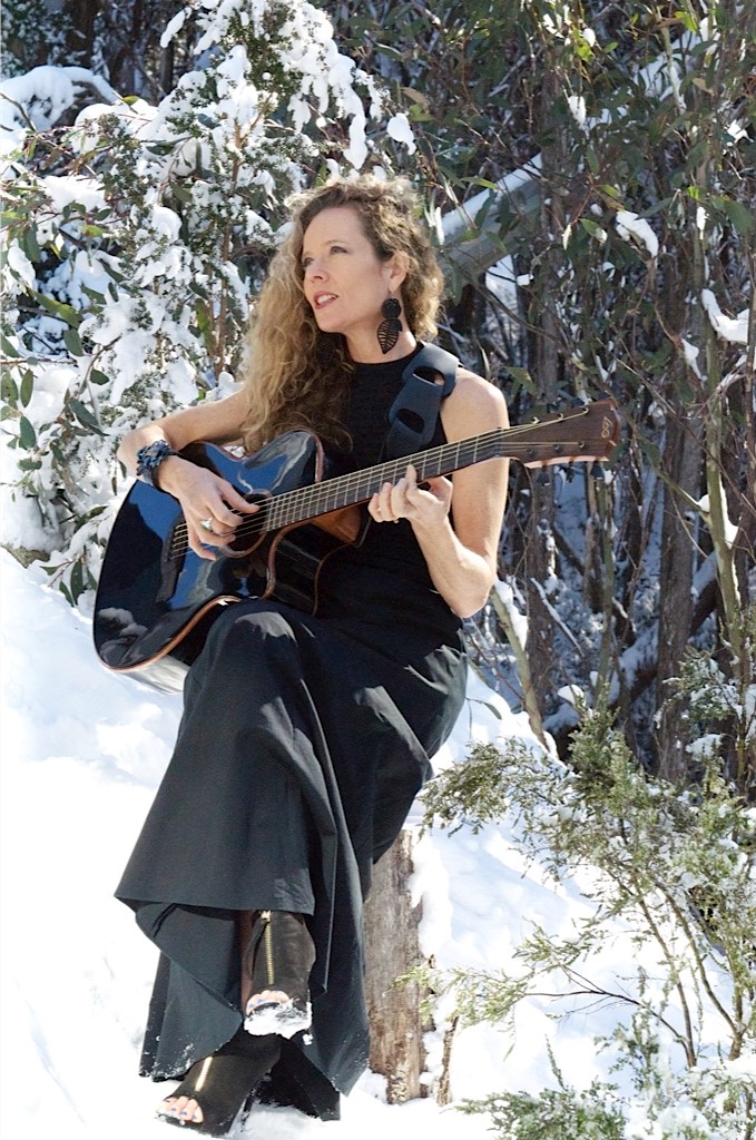Fiona Wright - photo shoot at Thredbo, NSW